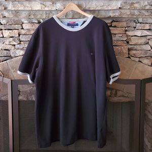 Tommy Hilfiger Navy Blue Logo T-Shirt
